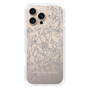 Slim Protection Case［ LAGUNAMOON - FlowerPattern - Clear×Grey ］