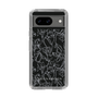Slim Protection Case［ LAGUNAMOON - FlowerPattern - Clear×Grey ］