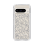 Slim Protection Case［ LAGUNAMOON - FlowerPattern - Clear×Grey ］