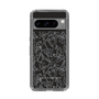 Slim Protection Case［ LAGUNAMOON - FlowerPattern - Clear×Grey ］