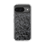 Slim Protection Case［ LAGUNAMOON - FlowerPattern - Clear×Grey ］