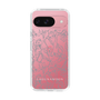 Slim Protection Case［ LAGUNAMOON - FlowerPattern - Clear×Grey ］