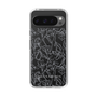 Slim Protection Case［ LAGUNAMOON - FlowerPattern - Clear×Grey ］