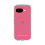 Slim Protection Case［ LAGUNAMOON - FlowerPattern - Clear×Grey ］