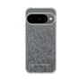 Slim Protection Case［ LAGUNAMOON - FlowerPattern - Clear×Grey ］