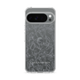 Slim Protection Case［ LAGUNAMOON - FlowerPattern - Clear×Grey ］