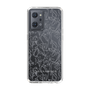 Slim Protection Case［ LAGUNAMOON - FlowerPattern - Clear×Grey ］