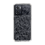 Slim Protection Case［ LAGUNAMOON - FlowerPattern - Clear×Grey ］