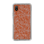 Slim Protection Case［ LAGUNAMOON - FlowerPattern - Clear×Grey ］