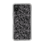 Slim Protection Case［ LAGUNAMOON - FlowerPattern - Clear×Grey ］