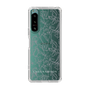 Slim Protection Case［ LAGUNAMOON - FlowerPattern - Clear×Grey ］