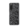 Slim Protection Case［ LAGUNAMOON - FlowerPattern - Clear×Grey ］