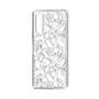 Slim Protection Case［ LAGUNAMOON - FlowerPattern - Clear×Grey ］