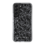 Slim Protection Case［ LAGUNAMOON - FlowerPattern - Clear×Grey ］