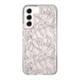Slim Protection Case［ LAGUNAMOON - FlowerPattern - Clear×Grey ］