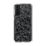 Slim Protection Case［ LAGUNAMOON - FlowerPattern - Clear×Grey ］