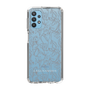 Slim Protection Case［ LAGUNAMOON - FlowerPattern - Clear×Grey ］
