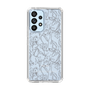 Slim Protection Case［ LAGUNAMOON - FlowerPattern - Clear×Grey ］