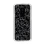 Slim Protection Case［ LAGUNAMOON - FlowerPattern - Clear×Grey ］