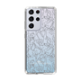 Slim Protection Case［ LAGUNAMOON - FlowerPattern - Clear×Grey ］
