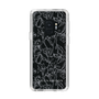 Slim Protection Case［ LAGUNAMOON - FlowerPattern - Clear×Grey ］