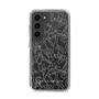 Slim Protection Case［ LAGUNAMOON - FlowerPattern - Clear×Grey ］