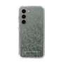 Slim Protection Case［ LAGUNAMOON - FlowerPattern - Clear×Grey ］