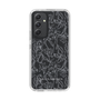 Slim Protection Case［ LAGUNAMOON - FlowerPattern - Clear×Grey ］