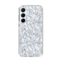 Slim Protection Case［ LAGUNAMOON - FlowerPattern - Clear×Grey ］