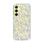 Slim Protection Case［ LAGUNAMOON - FlowerPattern - Clear×Grey ］