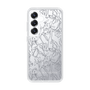 Slim Protection Case［ LAGUNAMOON - FlowerPattern - Clear×Grey ］