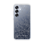 Slim Protection Case［ LAGUNAMOON - FlowerPattern - Clear×Grey ］