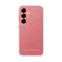 Slim Protection Case［ LAGUNAMOON - FlowerPattern - Clear×Grey ］