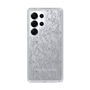 Slim Protection Case［ LAGUNAMOON - FlowerPattern - Clear×Grey ］