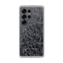 Slim Protection Case［ LAGUNAMOON - FlowerPattern - Clear×Grey ］