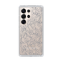 Slim Protection Case［ LAGUNAMOON - FlowerPattern - Clear×Grey ］