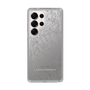 Slim Protection Case［ LAGUNAMOON - FlowerPattern - Clear×Grey ］