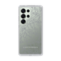 Slim Protection Case［ LAGUNAMOON - FlowerPattern - Clear×Grey ］