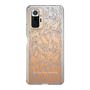 Slim Protection Case［ LAGUNAMOON - FlowerPattern - Clear×Grey ］