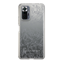Slim Protection Case［ LAGUNAMOON - FlowerPattern - Clear×Grey ］