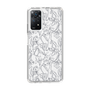 Slim Protection Case［ LAGUNAMOON - FlowerPattern - Clear×Grey ］