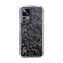 Slim Protection Case［ LAGUNAMOON - FlowerPattern - Clear×Grey ］
