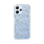 Slim Protection Case［ LAGUNAMOON - FlowerPattern - Clear×Grey ］