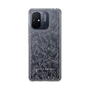 Slim Protection Case［ LAGUNAMOON - FlowerPattern - Clear×Grey ］