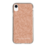 Slim Protection Case［ LAGUNAMOON - FlowerPattern - Orange ］