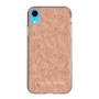 Slim Protection Case［ LAGUNAMOON - FlowerPattern - Orange ］