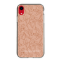 Slim Protection Case［ LAGUNAMOON - FlowerPattern - Orange ］