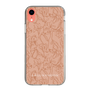 Slim Protection Case［ LAGUNAMOON - FlowerPattern - Orange ］