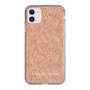 Slim Protection Case［ LAGUNAMOON - FlowerPattern - Orange ］