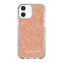 Slim Protection Case［ LAGUNAMOON - FlowerPattern - Orange ］
